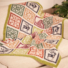 Load image into Gallery viewer, Midwinter Blanket in Rowan Felted Tweed Yarn packs