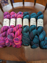 Load image into Gallery viewer, Stripy Unicorn Yarn Packs