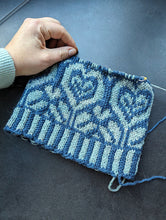 Load image into Gallery viewer, Cold Hearts Hat or Cowl Kit Yarn Bundles

