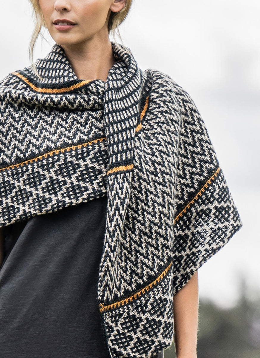 Tivoli Shawl Kit Knitting off Broadway