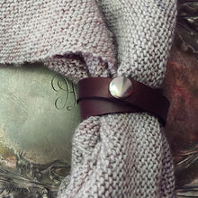 Load image into Gallery viewer, Leather Shawl Cuffs