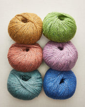 Load image into Gallery viewer, Felted Tweed Lucky Stripe Poncho "Kit"