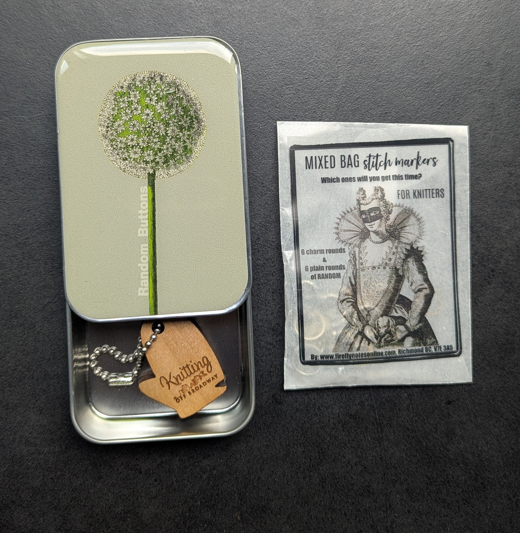 Knitter notion tins