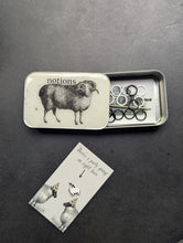 Load image into Gallery viewer, Knitter notion tins
